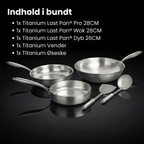 Titanium Last Pan® Køkkenredskaber Sæt